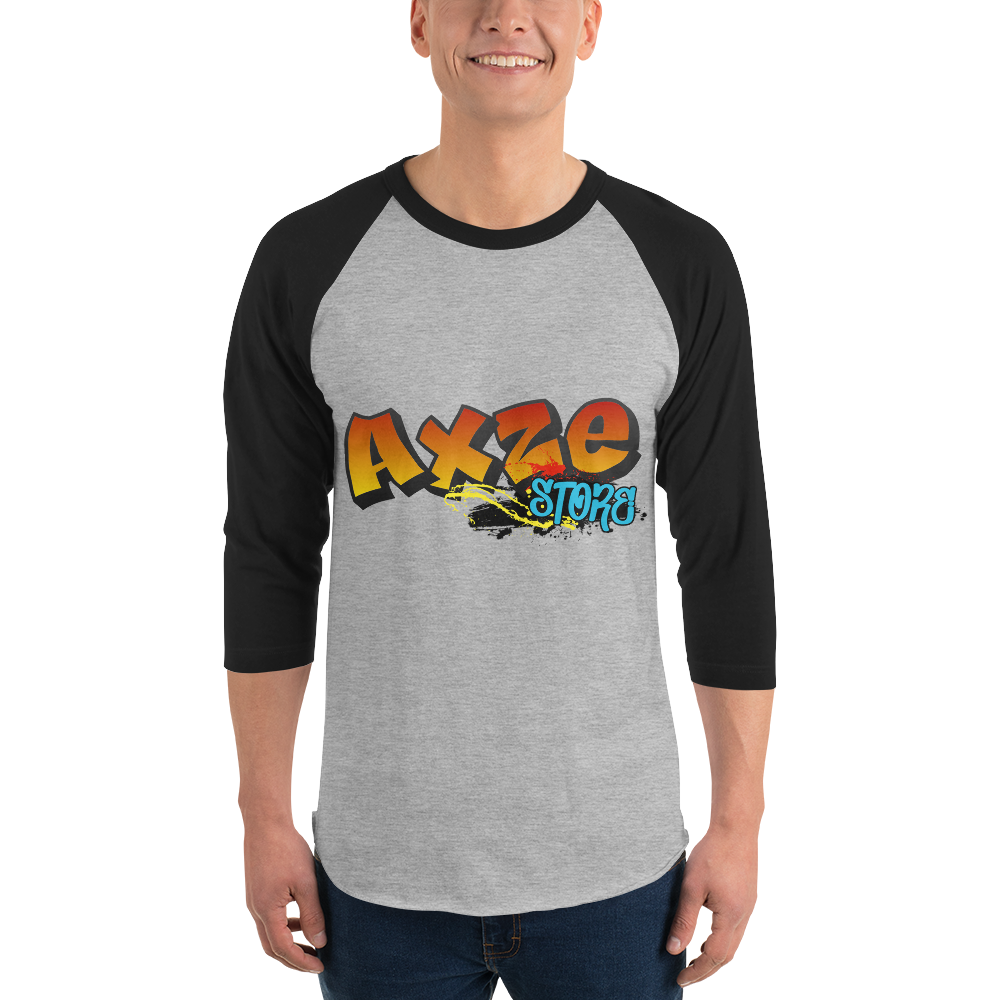 Camiseta con manga raglán tres cuartos 3 Camiseta con manga raglán tres cuartos - Image 3