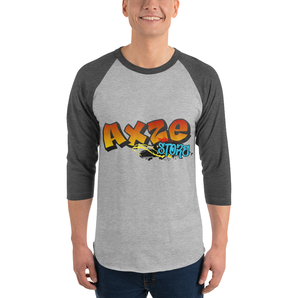 Camiseta con manga raglán tres cuartos 5 Camiseta con manga raglán tres cuartos - Image 5