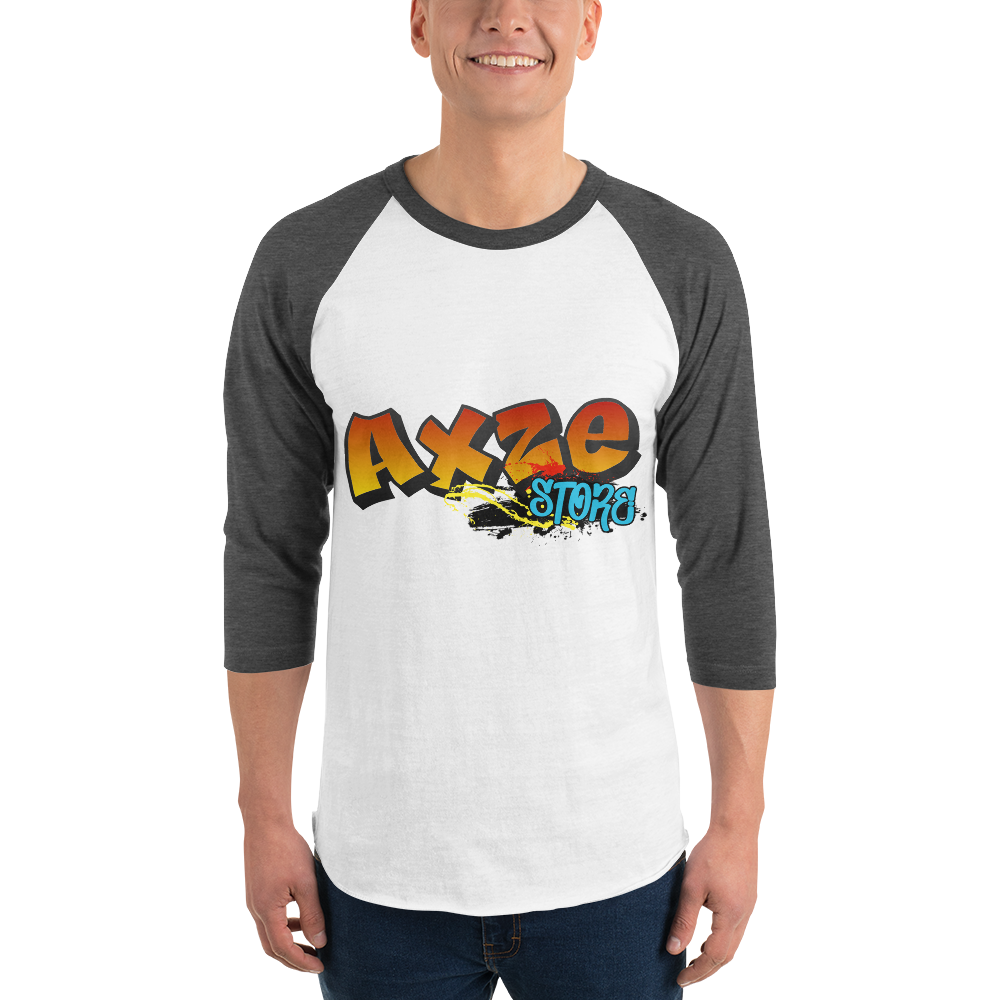 Camiseta con manga raglán tres cuartos 9 Camiseta con manga raglán tres cuartos - Image 9