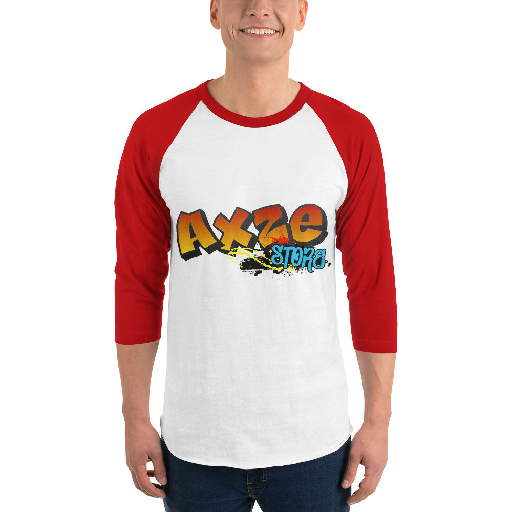 Camiseta con manga raglán tres cuartos 8 Camiseta con manga raglán tres cuartos - Image 8